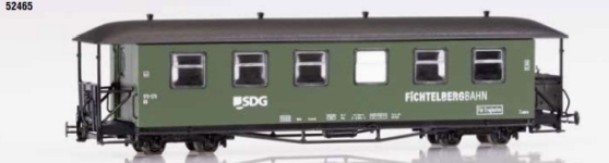 pmt - profi modell thyrow 52465 - H0e - Reko Personenwagen, SDG Fichtelbergbahn, Ep. VI